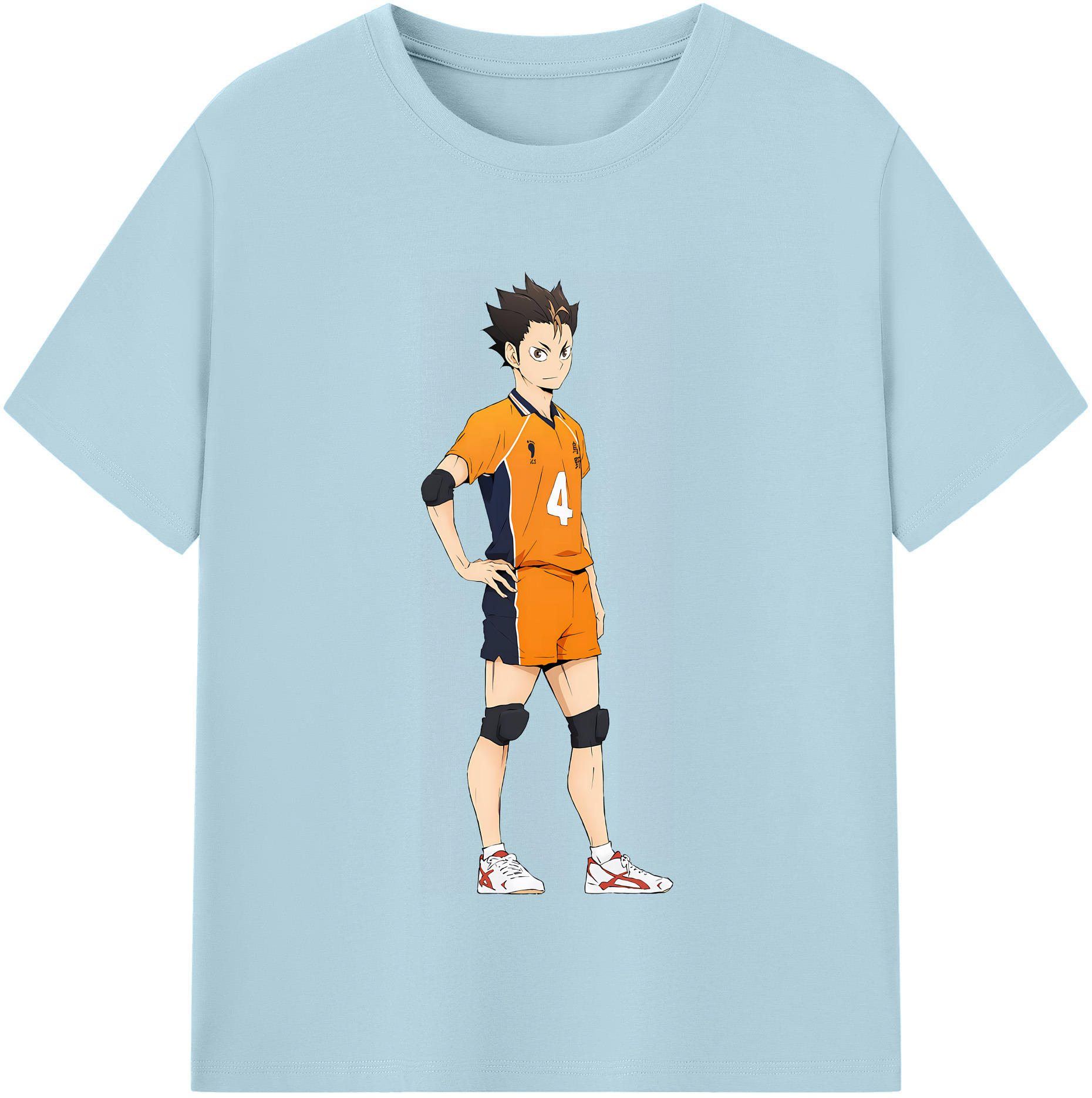 （画像用） ハイキュー!! Haikyu!! 綿100％半袖Tシャツ（フロントプリント）